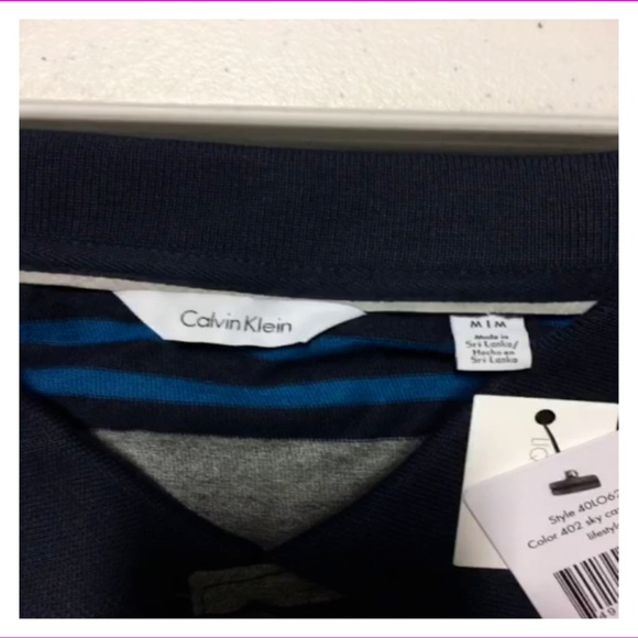 Calvin Klein Men's Liquid Touch Polo Shirt - Picture 3 of 3